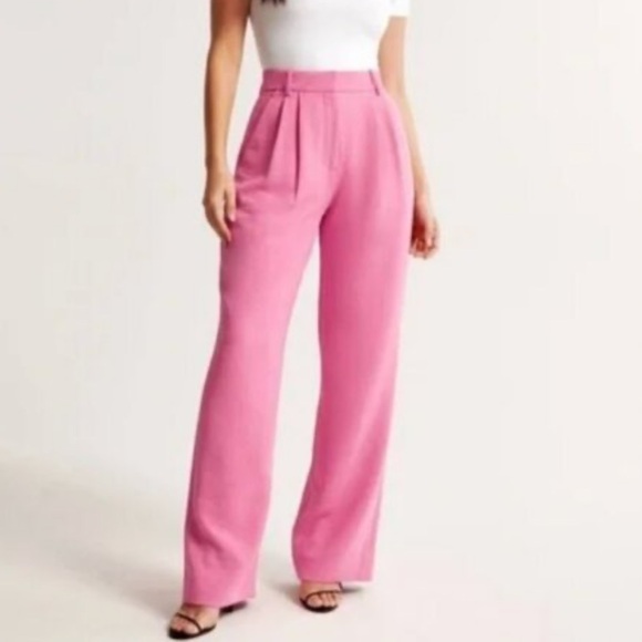 Abercrombie & Fitch Pants - Abercrombie & Fitch NEW Sloane Trousers in Pink